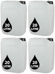 4 x 20L JERRY CAN - UN Approved Sta