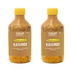 Delight Foods Bengali Kasundi | Mustard Sauce (Kasundi 400g x 2)