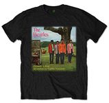 The Beatles Official Strawberry Fields Forever Rock Tee T-Shirt Top Clothing Mens Ladies Womens Unisex (Large)