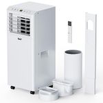 Portable Air Conditioner 7000BTU,Cool,Dehumidifier&Fan,3-in-1 Air Conditioner Unit with Digital Display, Remote Control,Window Kit Included,for Room up to 18.58㎡,Energy Efficient,1650W, DuraComfort