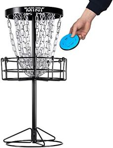 MVP Disc Sports Black Hole Mini 24-Chain Disc Golf Basket Target