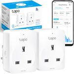 Tapo P110 (2-Pack) Smart Plug, WiFi Plug, Energy Monitoring, Electricity Usage Monitor, App Remote Control, Smart Home, Voice Control with Google, Away Mode, Scheduling & Timer, Device Sharing