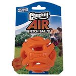 Chuckit! Air Fetch Dog Ball Durable Rubber Dog Toy Launcher Compatible Dog Ball, 1 Pack, Medium