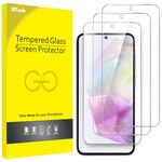 JETech Screen Protector for Samsung Galaxy A35 5G 6.6-Inch, 9H Tempered Glass Film, Anti-Scratch, HD Clear, 3-Pack