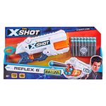 Zuru - XSHOT Reflex 6 Foam Arrow Gun, 36433