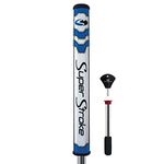 SuperStroke Mid Slim 2.0 Putter Grip with CounterCore, Blue