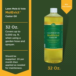 Baar MolEvict Mole Repellent 32oz – Outdoor Lawn Treatment