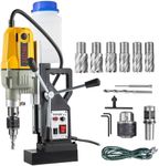 VEVOR Magnetic Drill, 1100W 1.57" Boring Diameter, 2697lbf/12000N Portable Electric Mag Drill Press with 7 Bits, 580 RPM Max Speed Drilling Machine for any Surface and Home Improvement