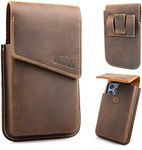 Topstache Leather Phone Holster for