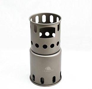 TOAKS STV-12 Titanium Backpacking Wood Burning Stove (Small)