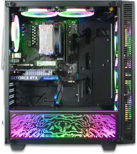 XUM Titan Gaming PC – Ryzen 5, RTX 3050 Desktop Computer