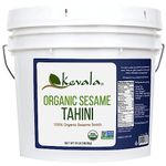 Kevala Sesame Organic Tahini Bulk, 8 Lb Pail (3.62kg)