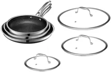 HexClad Hybrid Nonstick 6-Piece Fry