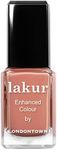 LONDONTOWN Tawny Brown Glossy Nail Polish, Pecan Pie lakur, Vegan Chip-Resistant Long-Lasting Nail Lacquer, 40 fl oz