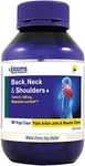 Henry Blooms Back, Neck and Shoulders Muscle Relaxant 60 Vegetarian Capsules