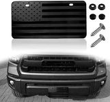 American Flag License Plate, Alumin