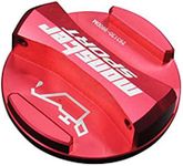 MONSTER SPORT Racing Oil Filler Cap One-touch Type Red Anodized R06A/K10C Turbo/K12B Dual Jet Specifications / K12C 293130-9600M