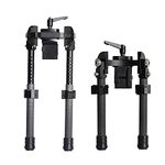 SPINA OPTICS Light Carbon Fiber Tactical Bipod Long Range Bipod for Hunting Rifle Hunt