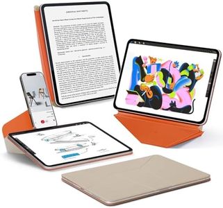 MOFT Dynamic Folio Case for iPad Pro 12.9" (6th 2022 | 5th 2021 | 4th 2020), Slim Magnetic Stand Case with 20+ Viewing Angles, Auto Wake/Sleep, Ultra Thin, Beach White x Terracotta
