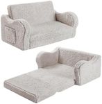 MOMCAYWEX Kids Sofa, 2-in-1 Flip-Ou
