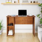 FURLAY Focusa Office Desk and Study Table | 1 Year Warranty | Solid Engineered Wood Desk for Adults & Students (Woodland) | DIY (Easy to Assemble)