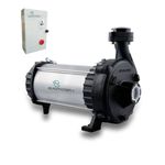 EUROMOLTEN 1.5Hp Open Well Submersible Pump, 5 Star BEE certified and ISI certified, Dual Carbon Bush Technology, Head 125 feet (Heavy Duty Pump) (5 Star BEE certified + ISI certified (4mtrs Cable))