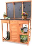 Outdoor Potting Bench,Wooden Pottin