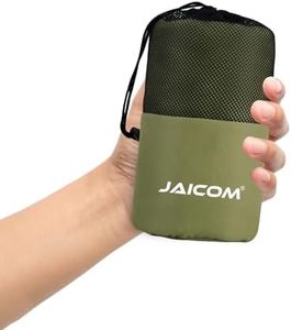 JAICOM Sleeping Bag Liner, Sleep Sack Travel Sheets, Two-Way-Zipper Expose Feet Separately, Lightweight for Single, Backpacking,Hotels & Hostels, Camping, Travel, Business
