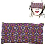 Eye Pillow "Spirit". Lavender and Rice Seeds. Yoga, Meditation, Relaxation, Eye Rest