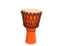 Star Musical and Handicraft - Djembe 8 Inches Diameter X 16 Inches Height Hand Drums Percussions Musical Drum with Djembe Bag - Apple Red Color (8 x 16 Inches) - Ideal for of 5 to 12 Age