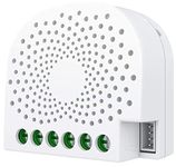 Aeotec ZW116 Nano Switch with Power Metering - Z-Wave Plus , White , 1.7 x 1.6 x 0.8 inches