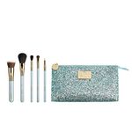 Sigma Beauty and Disney Cinderella Fairytale Brush Set - Professional Makeup Brush for Face and Eyeshadow - Hypoallergenic, Vegan Makeup Brushes - 3 Face Brushes, 2 Eye Brushes