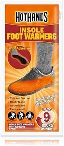HOTHANDS Insole warmers 5P - Adhesive - Long lasting - Up to 9 hours of heat - Odourless - Air activated