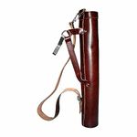 Back Arrow Quiver Genuine Cow Leather Arrow Holder Traditional Handmade Quivers