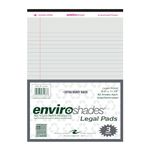 Roaring Spring Enviroshades 8.5" x 11.75" Grey Legal Pads, 3/Pack