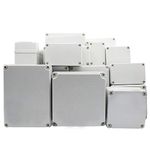 SUPERTOOL IP67 Waterproof Electronic Junction Box with ABS Plastic Cover (1 Piece, 250 x 80 x 70 mm)