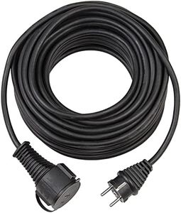 Brennenstuhl 1169900 Extension Cable, Black, 25m