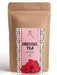 Hibiscus Tea by Amelia Rose | 100 Tea Bags | 100% Natural Hibiscus Flowers | Caffeine Free