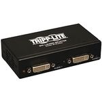 Tripp Lite B116-002A 2-Port DVI Single Link Video Audio Splitter/Booster (Black)