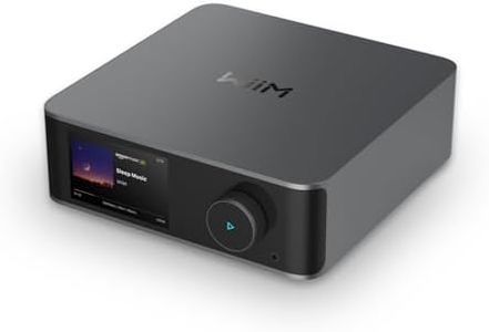 WiiM Ultra Musik-Streamer & Digital-Vorverstärker | 3,5" Touchscreen, kompatibel mit Google Cast & Alexa, Streamt Spotify, Amazon Music, Tidal | HDMI ARC, Phono-Eingang, Kopfhörerausgang | Space Grau