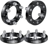 6x5.5 Wheel Spacers for Escalade 1999-2021,1 Inch 4 Pcs 6x139.7 Wheel Spacer for Tahoe,Silverado 1500,Yukon XL,Suburban 1500,Sierra 1500,Avalanche,K1500,Savana 1500 with M14x1.5 Studs & 108mm Hub Bore