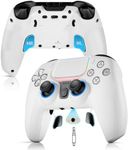 NBCP Wireless PS4 Controller with 1200mAh Battery/USB C Cable - Dual Motors, 6-Axis Gyro, 3.5mm Audio Jack, Multi Touch Pad & Share Button, Compatible with PS4/Slim/Pro/PC