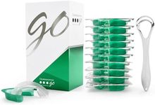 Opalescence GO 15% Mint - Prefilled Teeth Whitening Trays - (10 Treatments) Made by Ultradent Products. Teeth Whitening Kit -Mint - Includes 2Chill Tongue Scraper 5194-1S