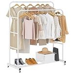 Laiensia Double Rods Clothing Rack 