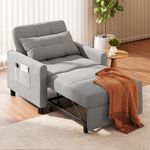 Ahomly Sleeper Sofa Chair Bed, Conv