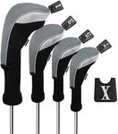 Andux 4pcs/Set Golf Wood Club Head 