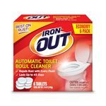 Iron Out Automatic Toilet Bowl Cleaner, 1 Pack, 6 Tablets