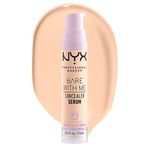 NYX PROFESSIONAL MAKEUP, Bare With Me, Serum Concealer, 24HR Hydration, Vegan Formula - 01 Fair, 9.6mL