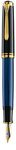 Pelikan Souveran M800 Black/Blue Fountain Pen Fine