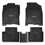 LASFIT ππ§π£ππππ’π¨π§ ππ¨π₯πππ Floor Mats for Honda Civic 2016-2021 Sedan/Coupe/Hatchback/Type R, πππ’π§ππ¨π«πππ ππ’ππ¬ for No-Curling, TPE Civic Car Accessories, Over 5 Years Lifespan